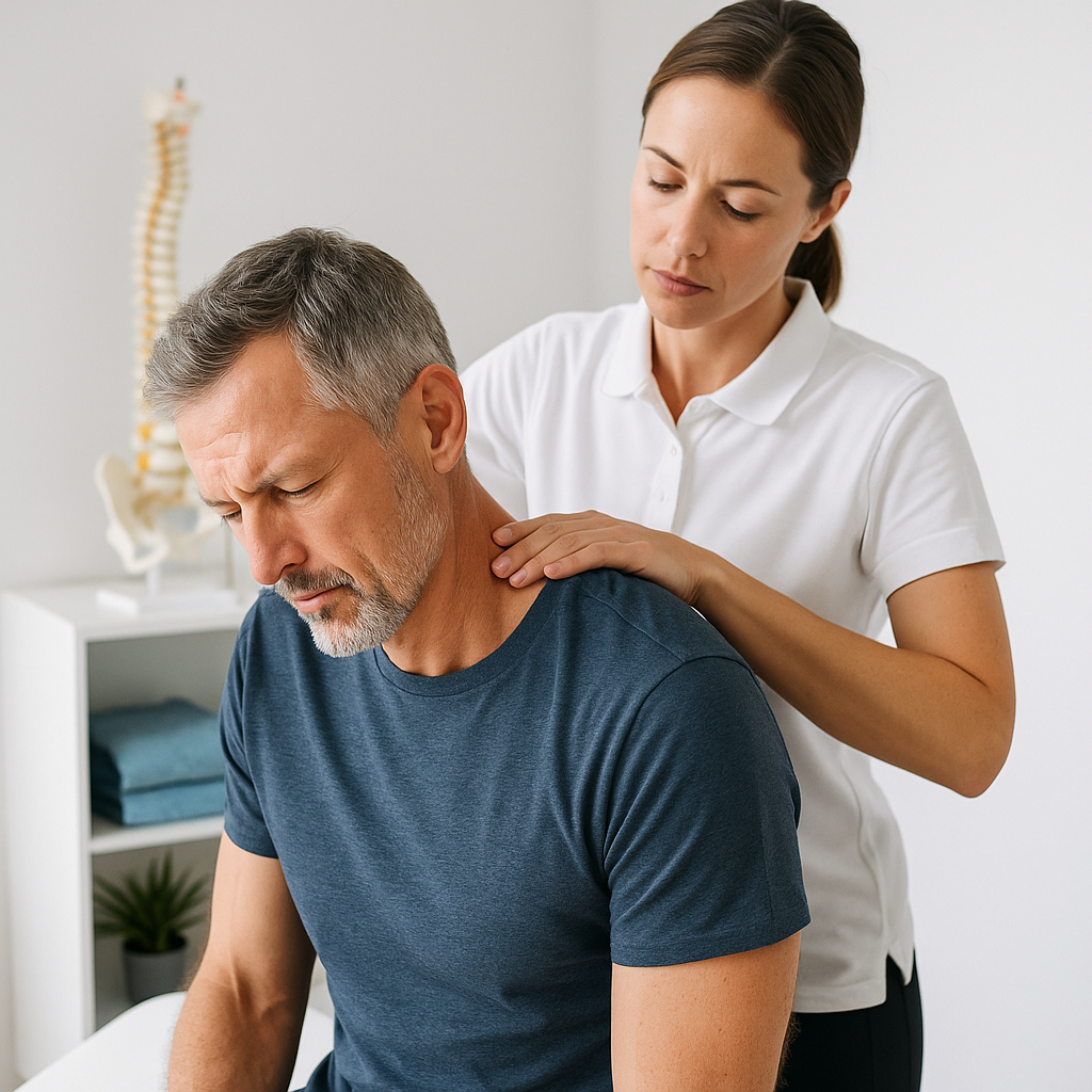 Fysioterapi mod hold i nakke og ryg