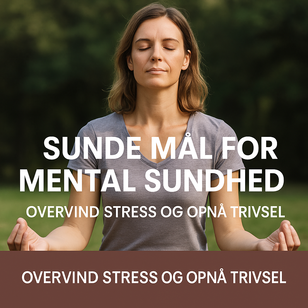 Sunde Mål for Mental Sundhed: Overvind Stress og Opnå Trivsel