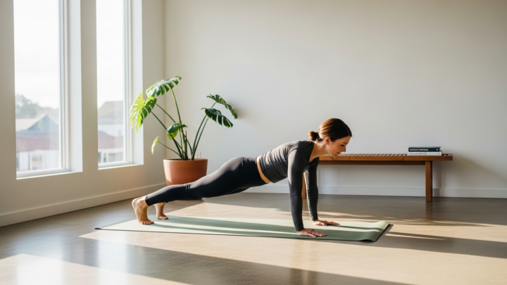 Begynder træning derhjemme uden udstyr